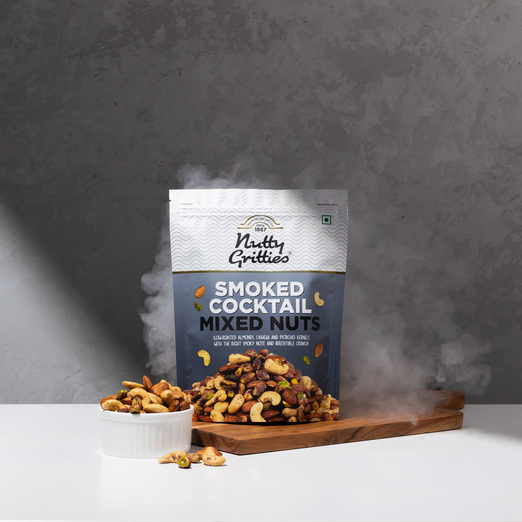 Smoked Cocktail Mixed Nuts - 200g