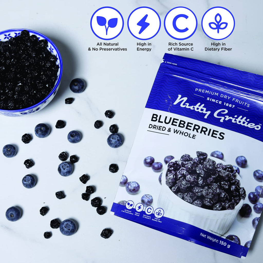 Mix Berries, Dried Blueberries Combo pack - 350g