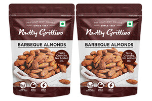 Barbeque Almonds ( Pack of 2 x 200g Each  ) - 400g