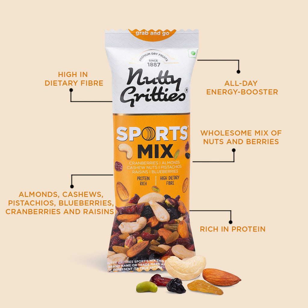 Sports Mix (Pack of 12x40g each) - 480g
