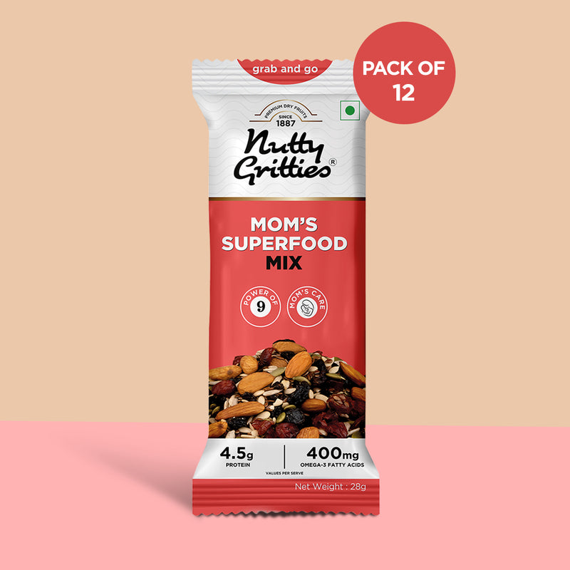 Mom's Superfood Mix (Pack of 12x28g each) - 336g