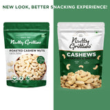 Salted Roasted Cashews, lightly salted Premium Jumbo Size ( Pack of 5 x 200g  )- 1kg