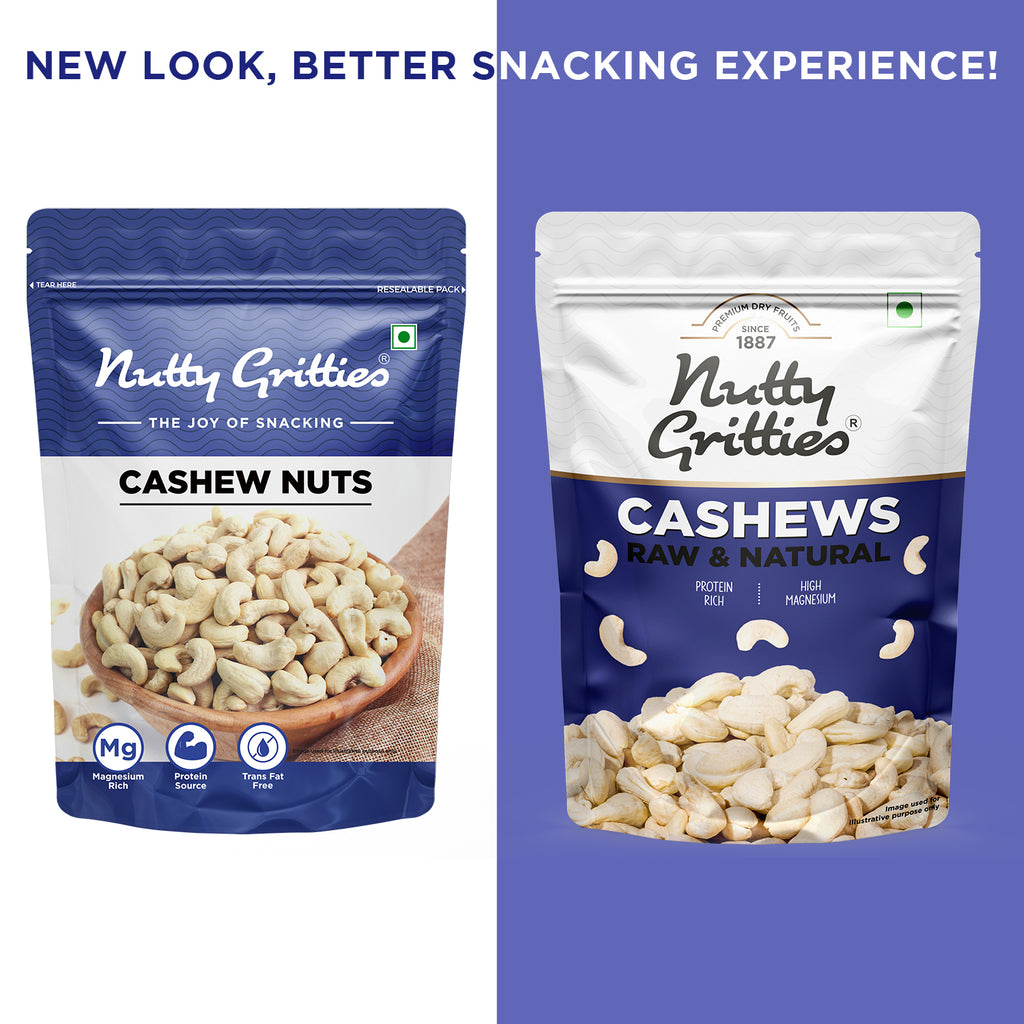 Cashew Nuts W240 (Pack of 2 x 200 g Each ) - 400g