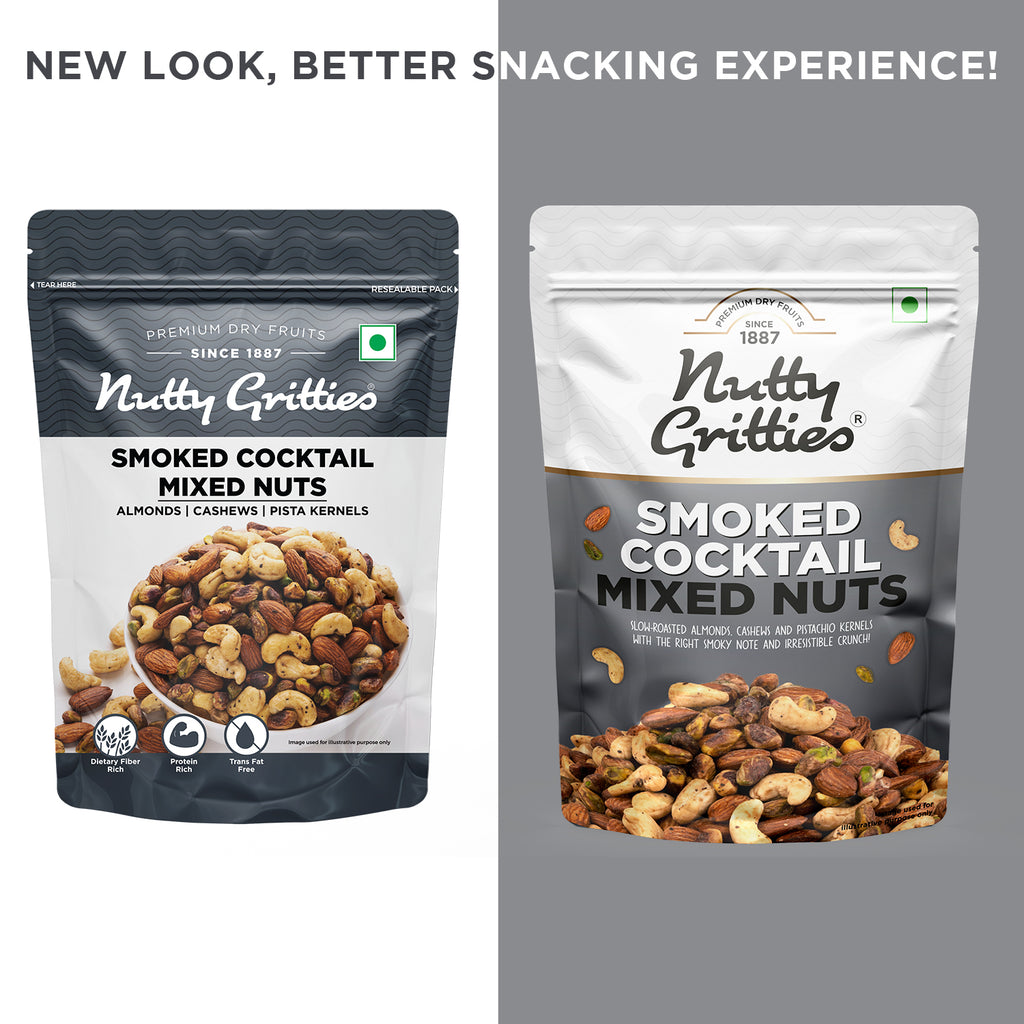 Smoked Cocktail Mixed Nuts - 200g