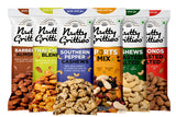 Grab And Go Mix Combo Sports Mix, Roasted Salted Almonds & Cashews, Thai Chilli Blend, Pepper Cashews, Barbeque Almonds (Pack of 6x40g each ) - 240g