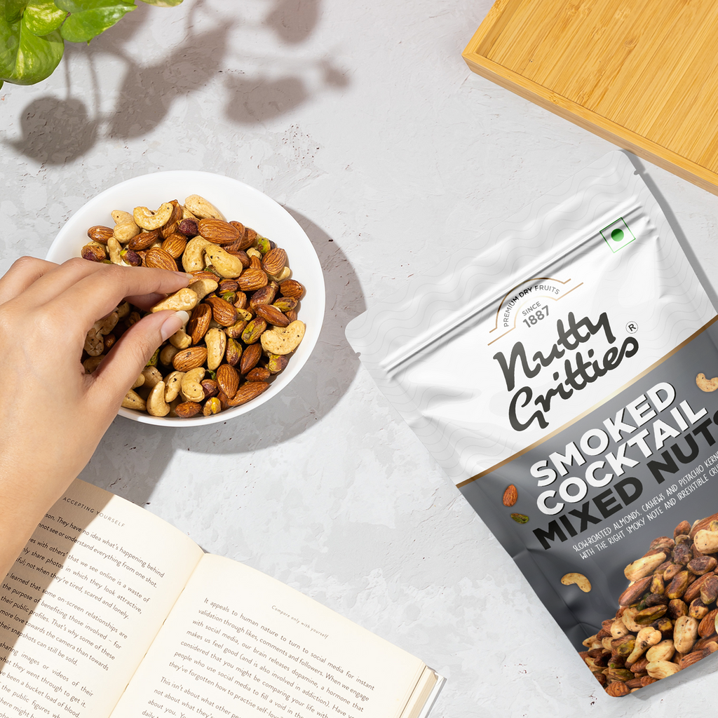 Smoked Cocktail Mixed Nuts - 200g