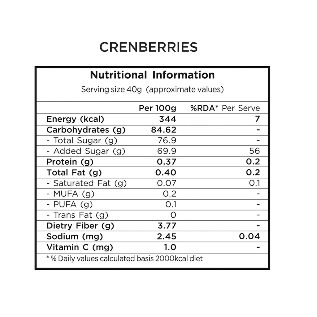 US Dried & Sliced Cranberries ( Pack of 2 x 200g  ) - 400g