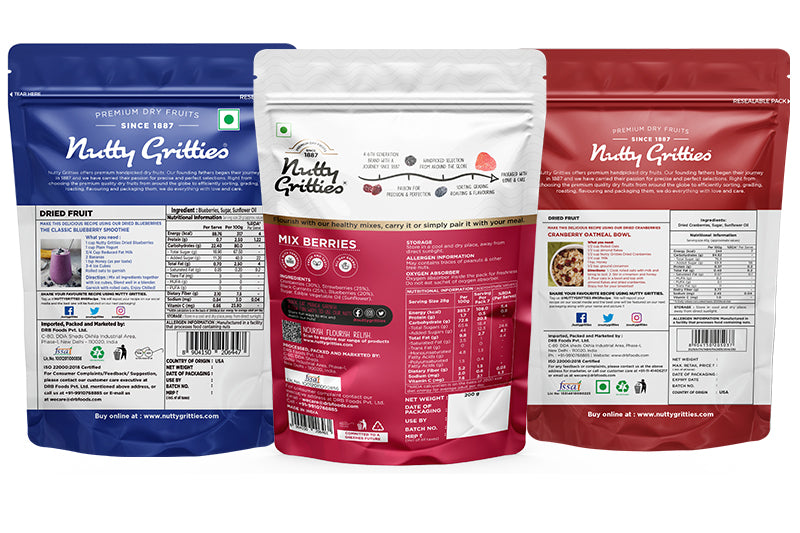 Best of Berries Combo, 550g