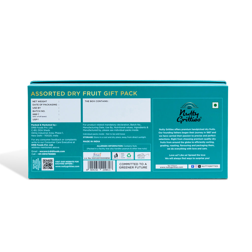 Nutty Gritties Joy Edition Dry Fruits Gift Box 320 g