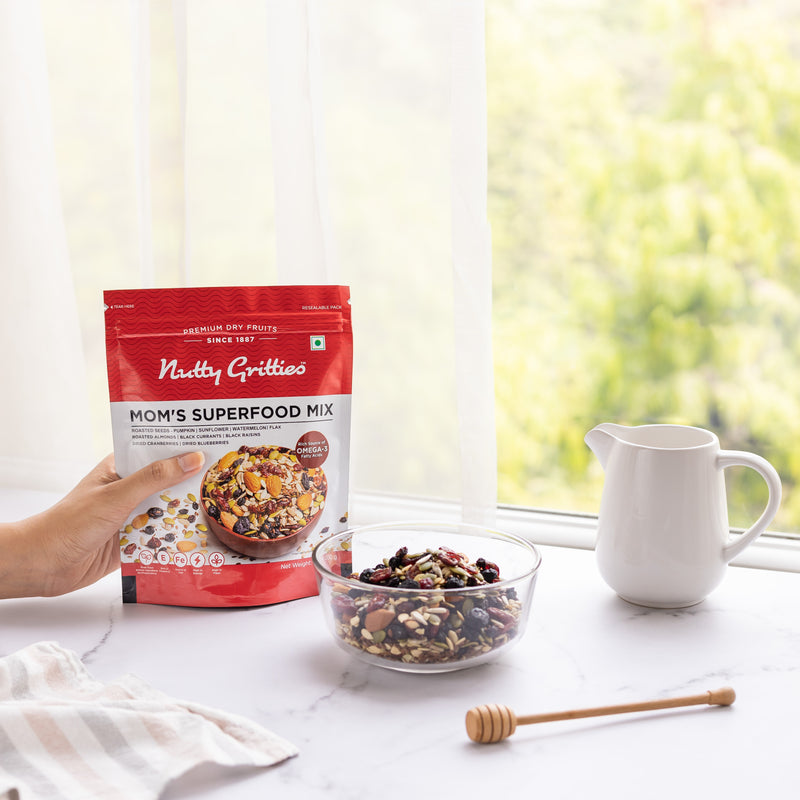 Trail Mix Combo - Sport Mix, Mom Superfood (Each Pack 200g) - 400g