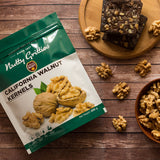 California Walnut Kernels (Pack of 2 x 200g Each ) - 400g