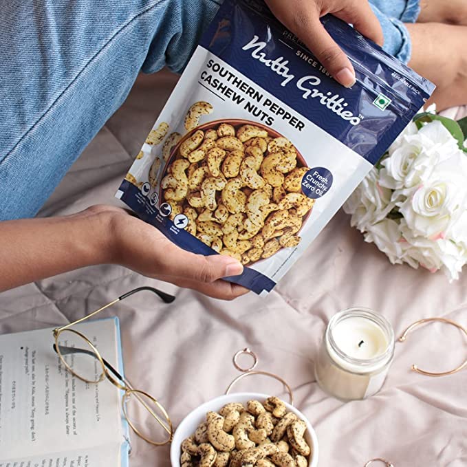 Southern Pepper Cashew Zero Breakage Nuts - 200g
