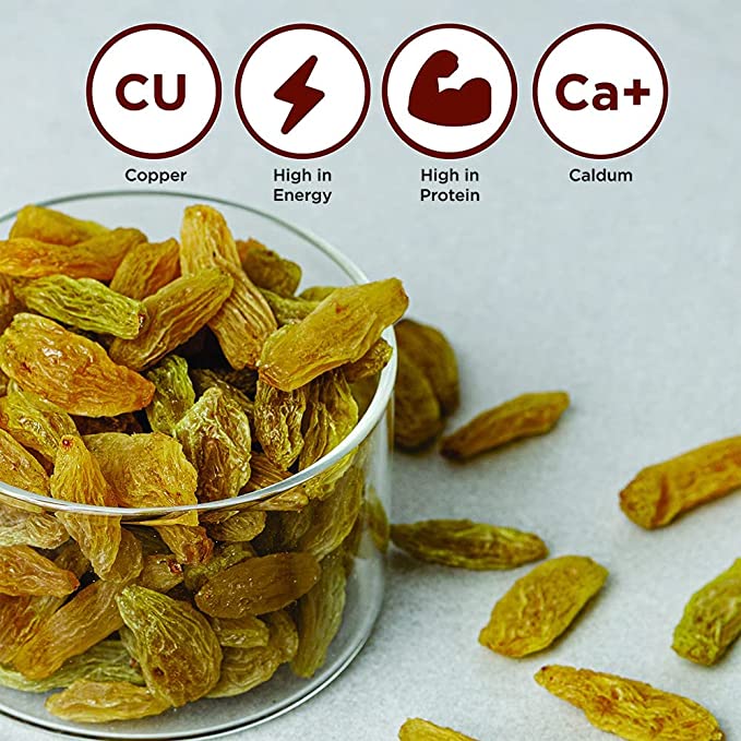 Indian Long Raisins (Pack of 2, 200 g Each ) 400 g