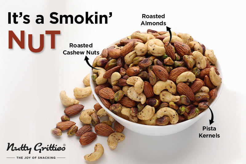 Smoked Cocktail Mixed Nuts - 200g