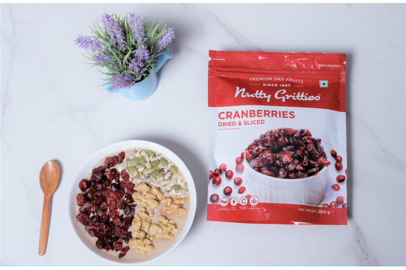 Cranberries Dried & Sliced - 200g