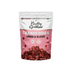 Cranberries Dried & Sliced - 200g