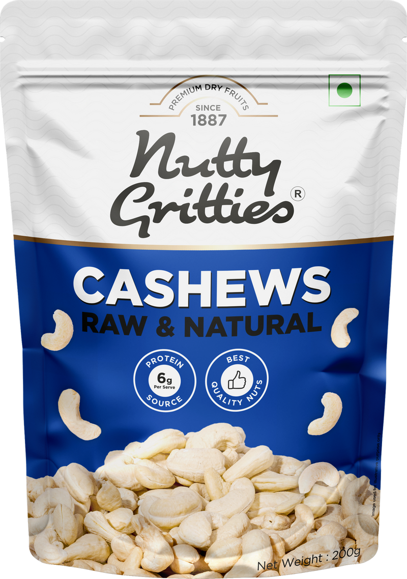 Cashew Nuts W240 (Pack of 2 x 200 g Each ) - 400g