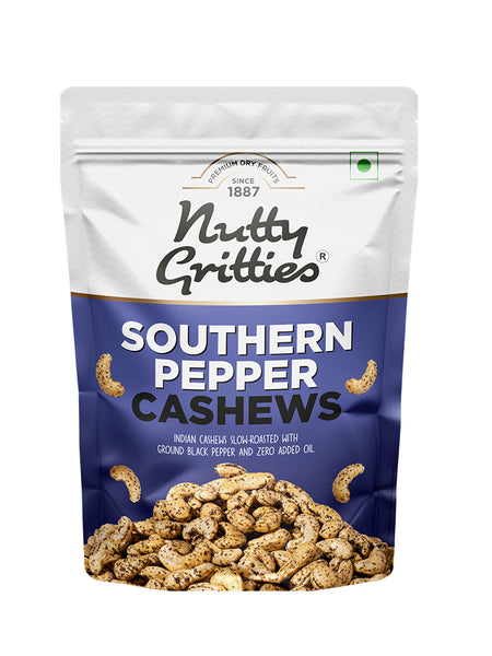 Southern Pepper Cashew Zero Breakage Nuts - 200g