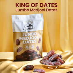 Nutty Gritties Medjool Dates | Large, Soft & Naturally Sweet | Pack of 5 x 350g Each - 1.75Kg