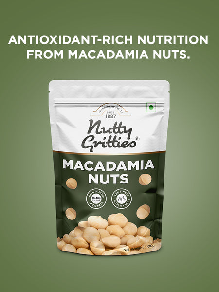 Exotic Nuts Combo - Pine Nuts, Macadamias Each Pack 100g - 200g
