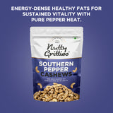 Southern Pepper Cashew Zero Breakage Nuts - 200g