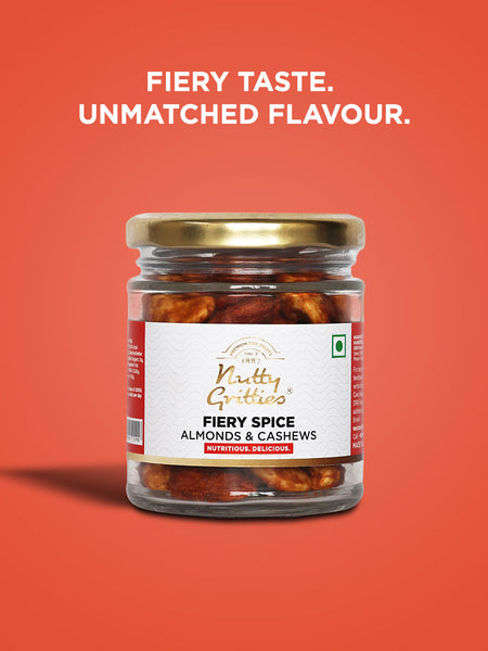 Fiery Spice Almonds & Cashews - 100g