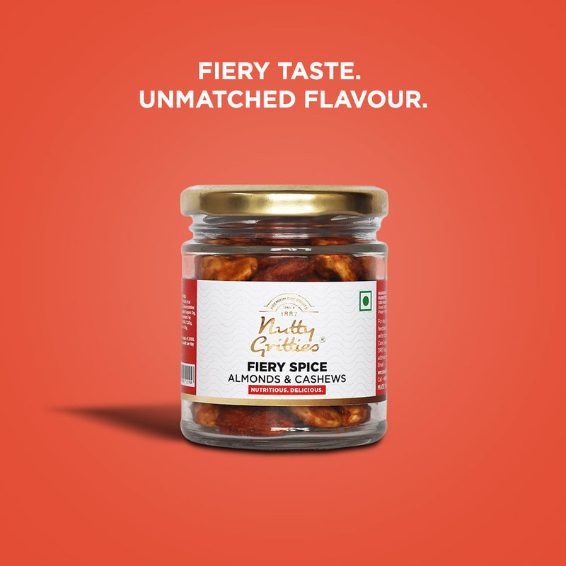 Fiery Spice Almonds & Cashews - 100g
