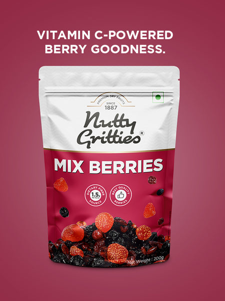 Mix Berries - (Pack of 2 x 200g Each) - 400g