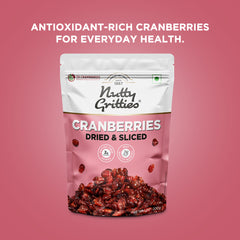 Cranberries Dried & Sliced - 200g