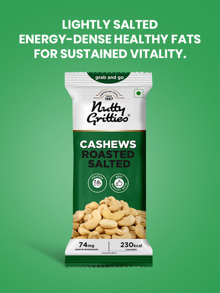 Cashews | Roasted & Lightly Salted | 40 g