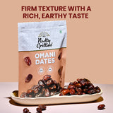 Nutty Gritties Omani Dates | Soft & Juicy, Naturally Sweet | No Added Suga | 500g