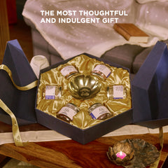 Nutty Gritties LUXE EDITION | Luxury Dry Fruit Gift Hamper with Brass-Finish Bowl
