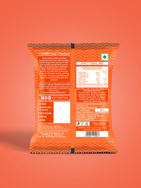 Spicy Trail Mix (Pack of 15 x 24g Each) - 360g