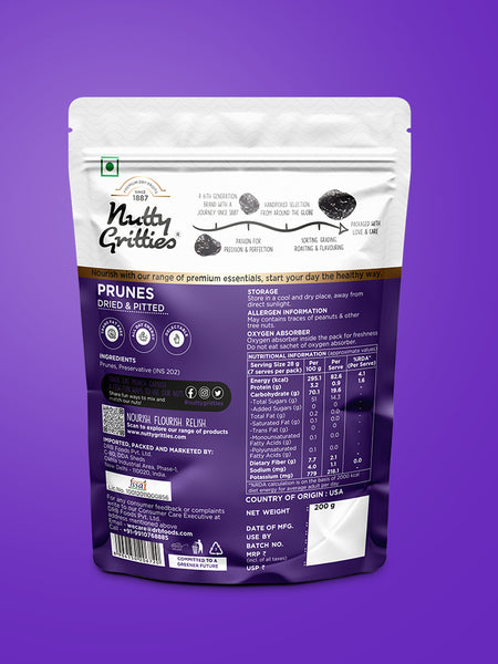 California Pitted Prunes 200g (Pack of 2)