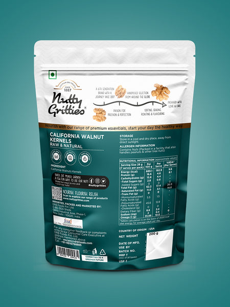 California Walnut Kernels - 200g