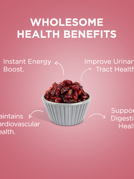 Cranberries Dried & Sliced - 200g