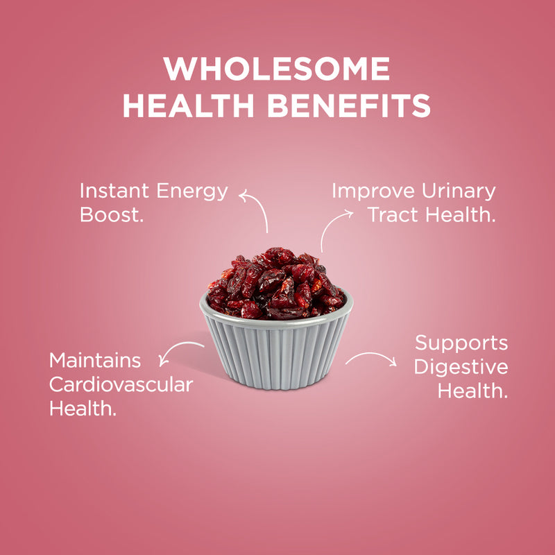 Cranberries Dried & Sliced - 200g