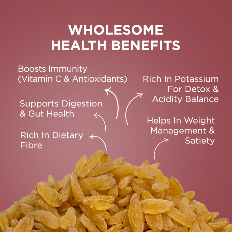 Indian Long Raisins | Naturally Sweet & Fruity | 200 g