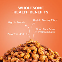 Fiery Indian Spiced  Almonds & Cashews 180g