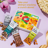 Rakhi Celebration Hamper for brother (7 inclusions)- Thai Chilli Blend 40g, Smoked Cocktail Mixed Nuts 40g, Daily Nuts 35g, Barbeque Almonds 40g, SoxyToes Socks, with Plantable Seed Rakhi & Roli Chawal Chandan Mishri Set