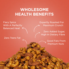 Fiery Spice Almonds & Cashews - 100g