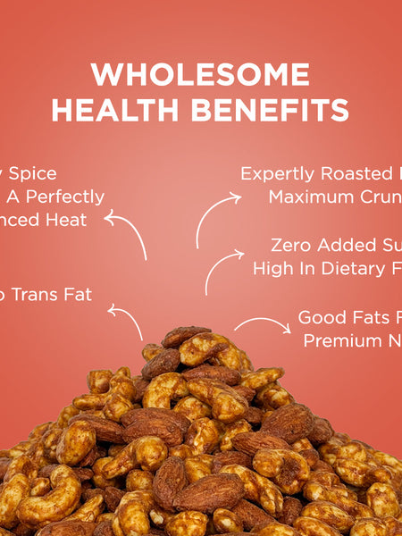 Fiery Spice Almonds & Cashews - 100g