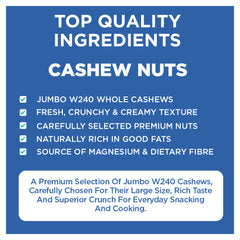 Cashew Nuts - 200 g (W240)