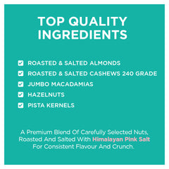 Daily Nuts Roasted in Himalayan Pink Salt  (Pack of  6 x 35g each) - 210g