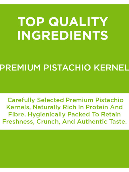 Roasted Unsalted Pistachio Kernels | 100 g
