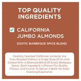 Barbeque Almonds 200 g (Pack of 5 )