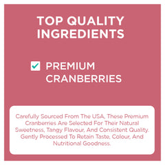 Cranberries Dried & Sliced - 200g