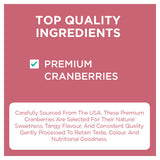 US Dried & Sliced Cranberries ( Pack of 2 x 200g  ) - 400g