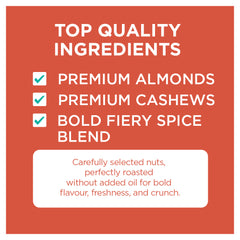 Fiery Spice Almonds & Cashews - 100g