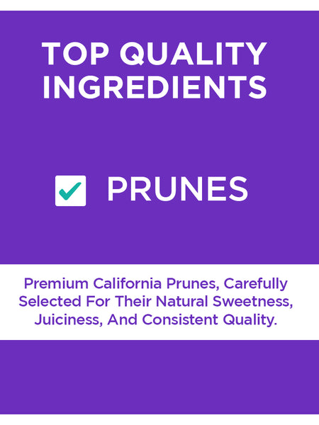 California Pitted Prunes | Naturally Sweet Dried Plums | 200 g